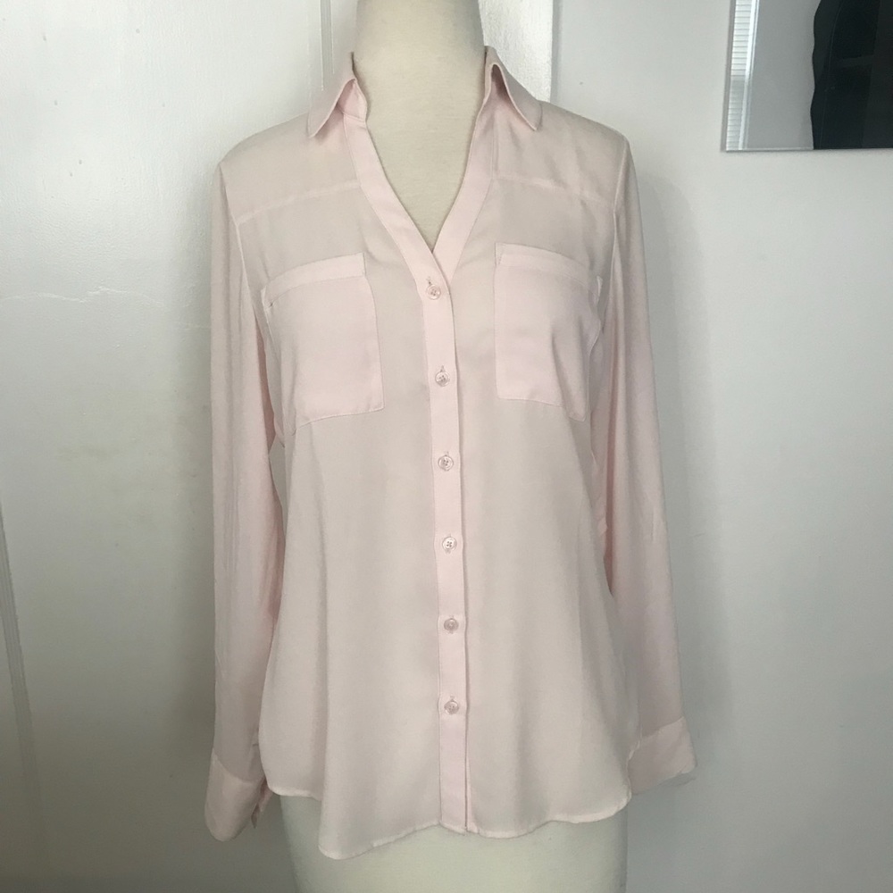 Sheer button down - Picture 2 of 2